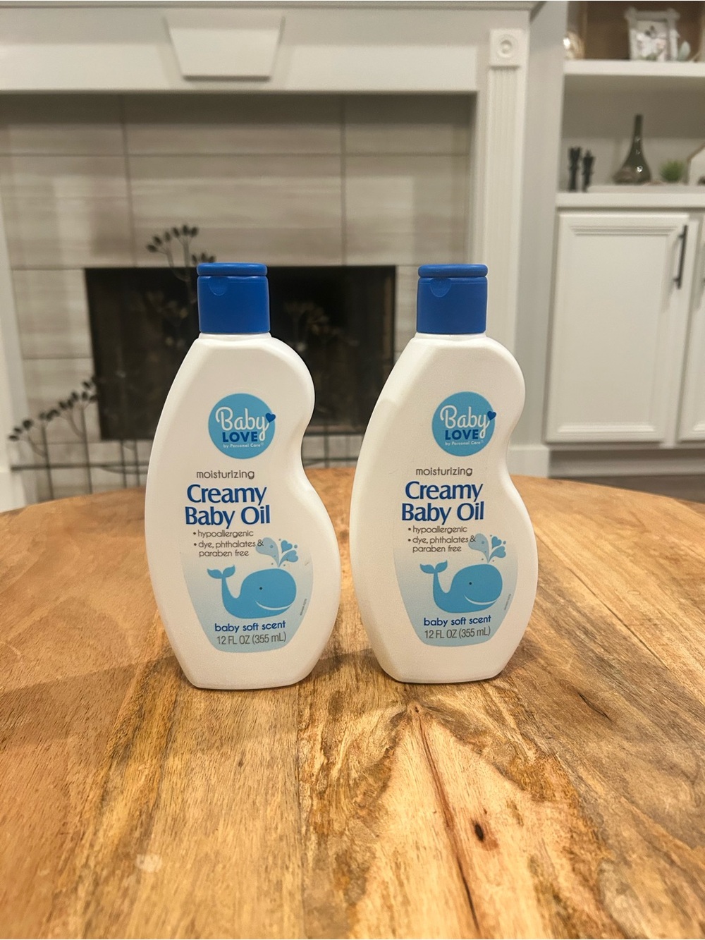 Baby Love Creamy Baby Oil- Gentle Moisturizing Care- Hypoallergenic